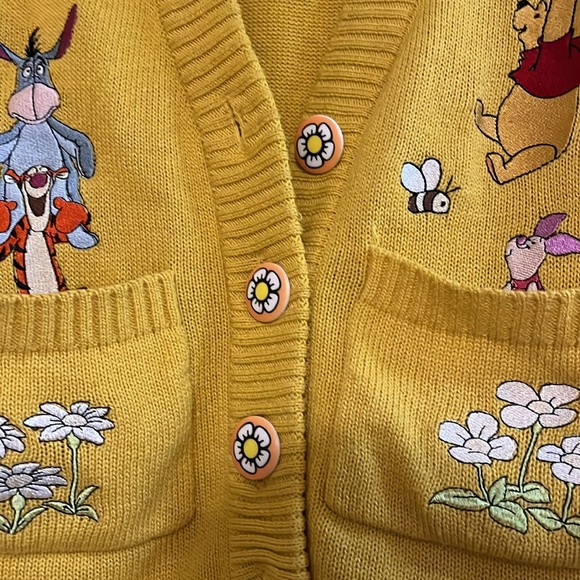 Disney Winnie the Pooh Cardigan. Used - Picture 3 of 9
